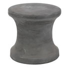 Black Fiber Clay Industrial Stool, BLACK, hi-res image number null