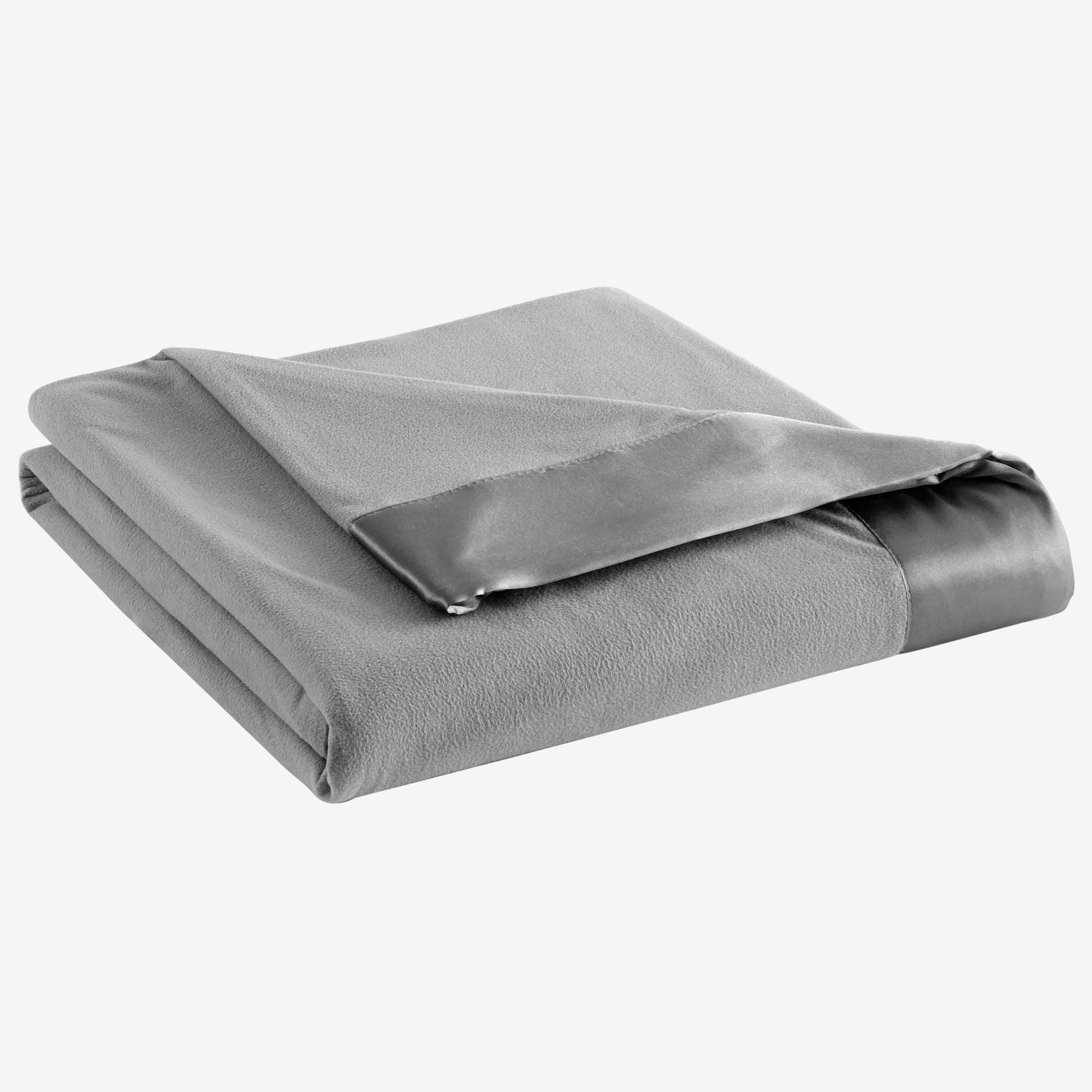 Micro Flannel&reg; All Seasons Lightweight Sheet Blanket, GREYSTONE, hi-res image number 0