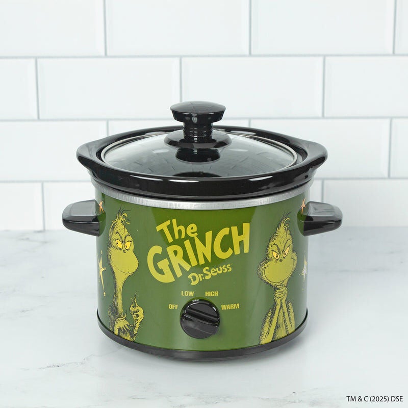 The Grinch 2qt Slow Cooker, GREEN, alternate image number 1