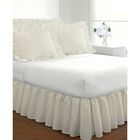 Fresh Ideas Ruffled 2-Pack Poplin Pillow Sham Set, IVORY, hi-res image number null