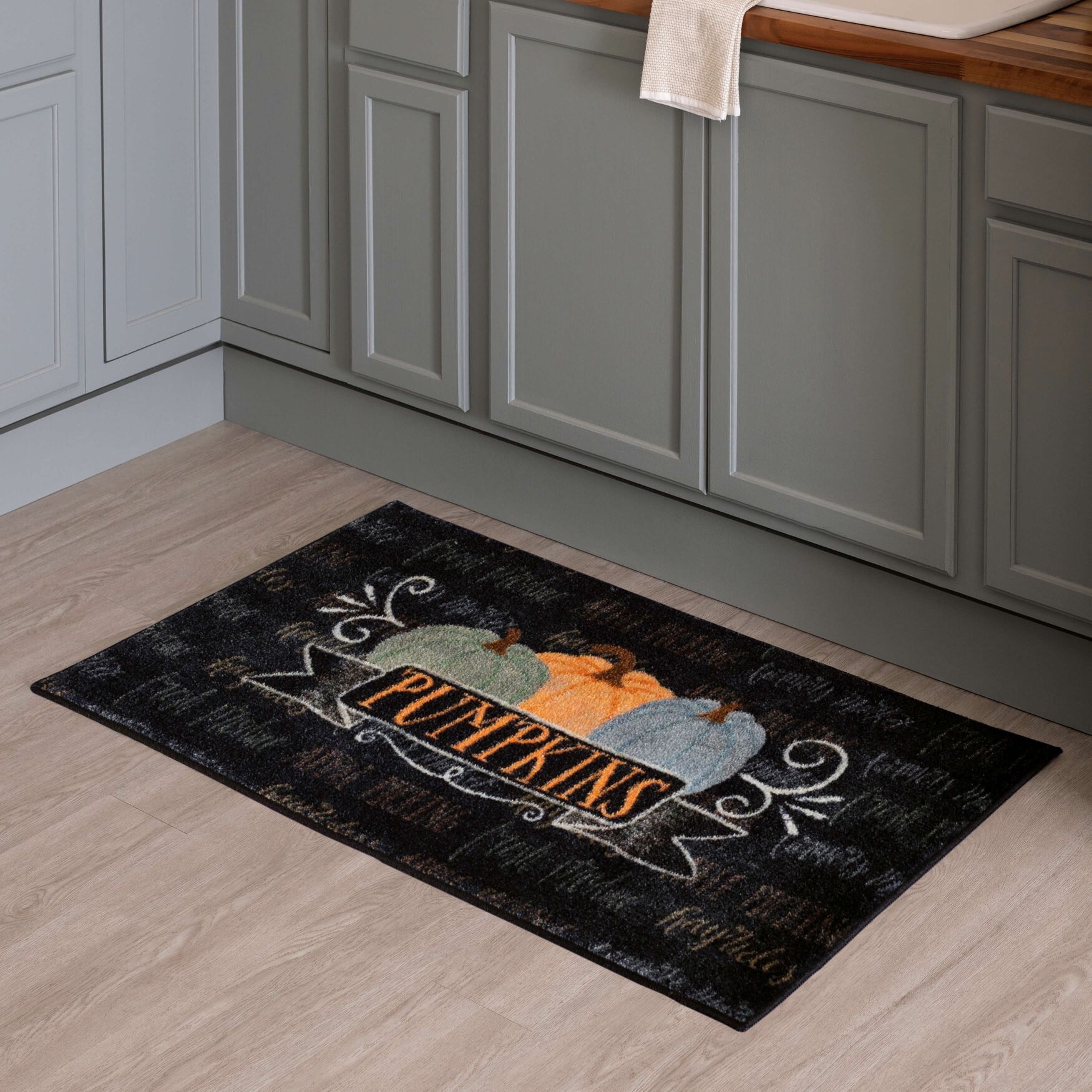 Pumpkins Kitchen Rug, , alternate image number 6