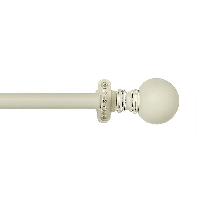 Innovative Decorative Room Darkening Wrap Around Rod & Finial 48-86, , alternate image number null