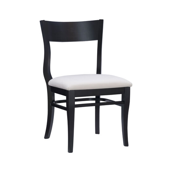 Chandler Side Chair Black Set of 2, BLACK, hi-res image number null
