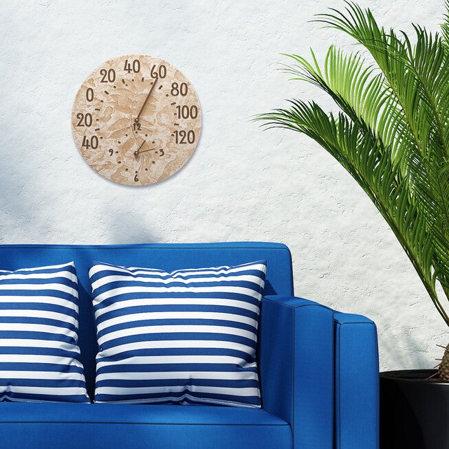 Fossil Sumac Thermometer Clock, , on-hover image number null