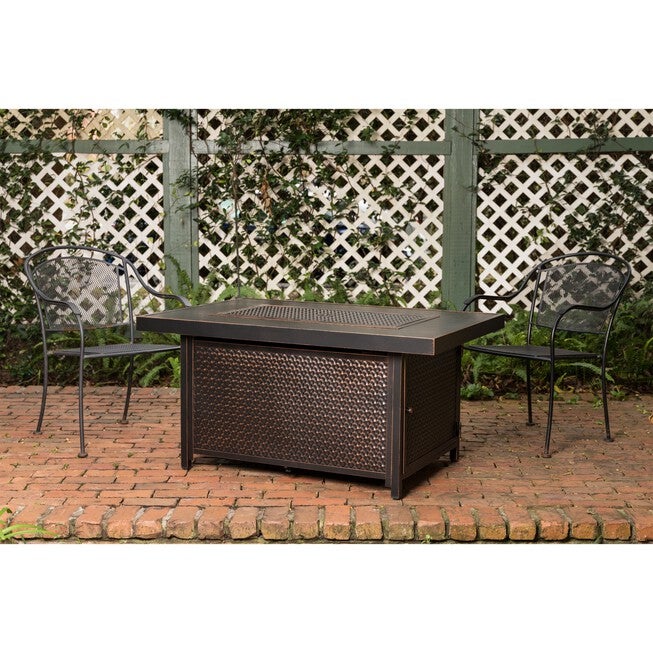 Weyland Rectangular Aluminum LPG Fire Pit, , alternate image number 8