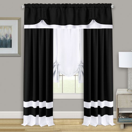 Callie Double Layer Pick Up Valance - 58x14, , alternate image number null