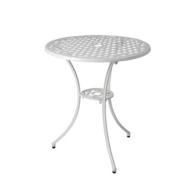 Palisade Aluminum 3-piece Bistro Set in White, , alternate image number 5