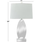Silver Glam Table Lamp, , alternate image number null