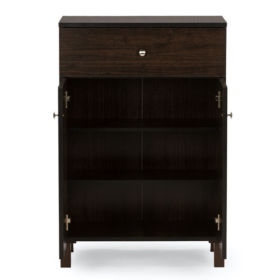 Felda Shoe Cabinet With 2 Doors And Drawer Furniture, , on-hover image number null