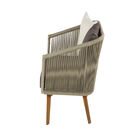 Grey Metal Modern Outdoor Chair, , alternate image number null