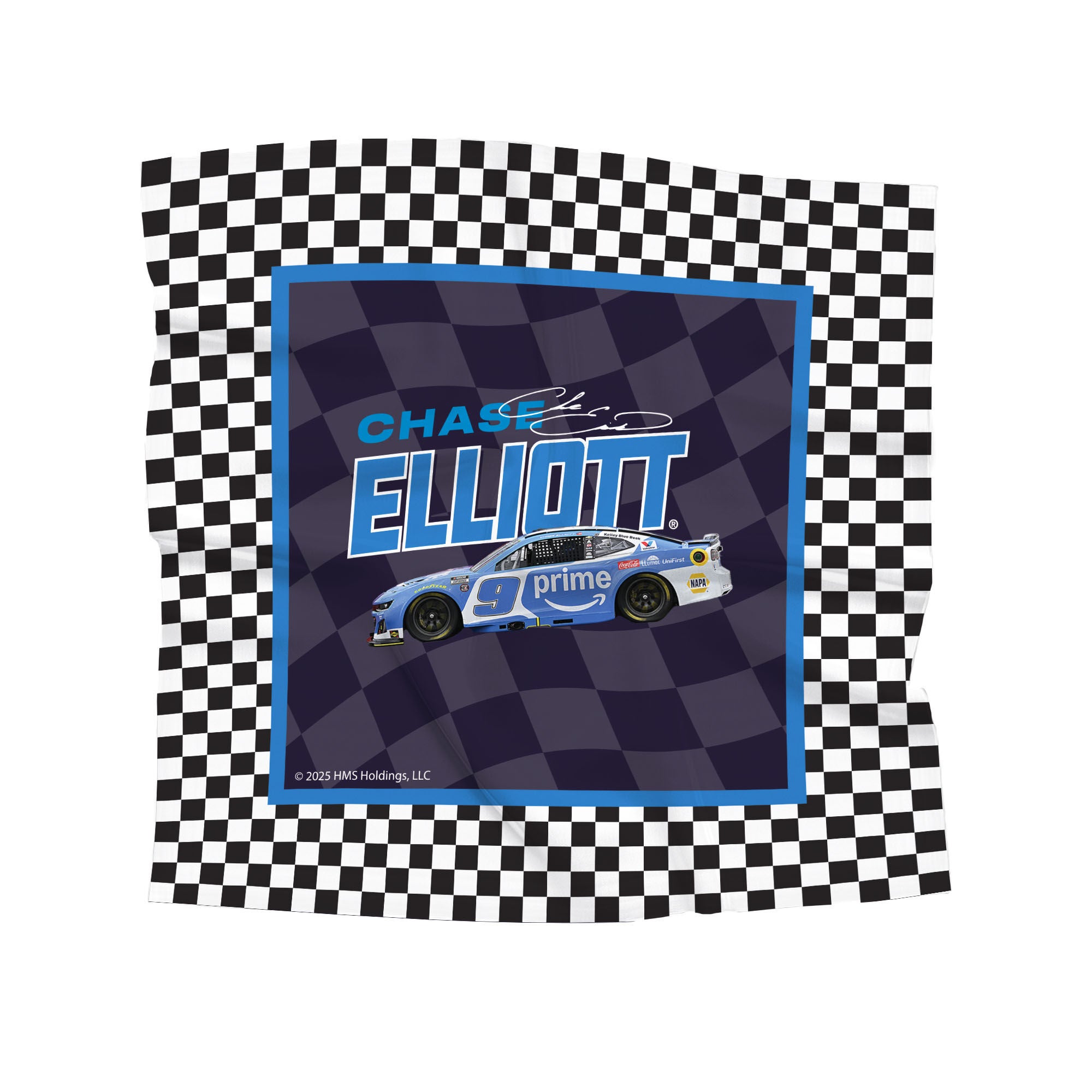 NASCAR Chase Elliot Engine Start Bandana 12x21 inches, MULTI, hi-res image number 0