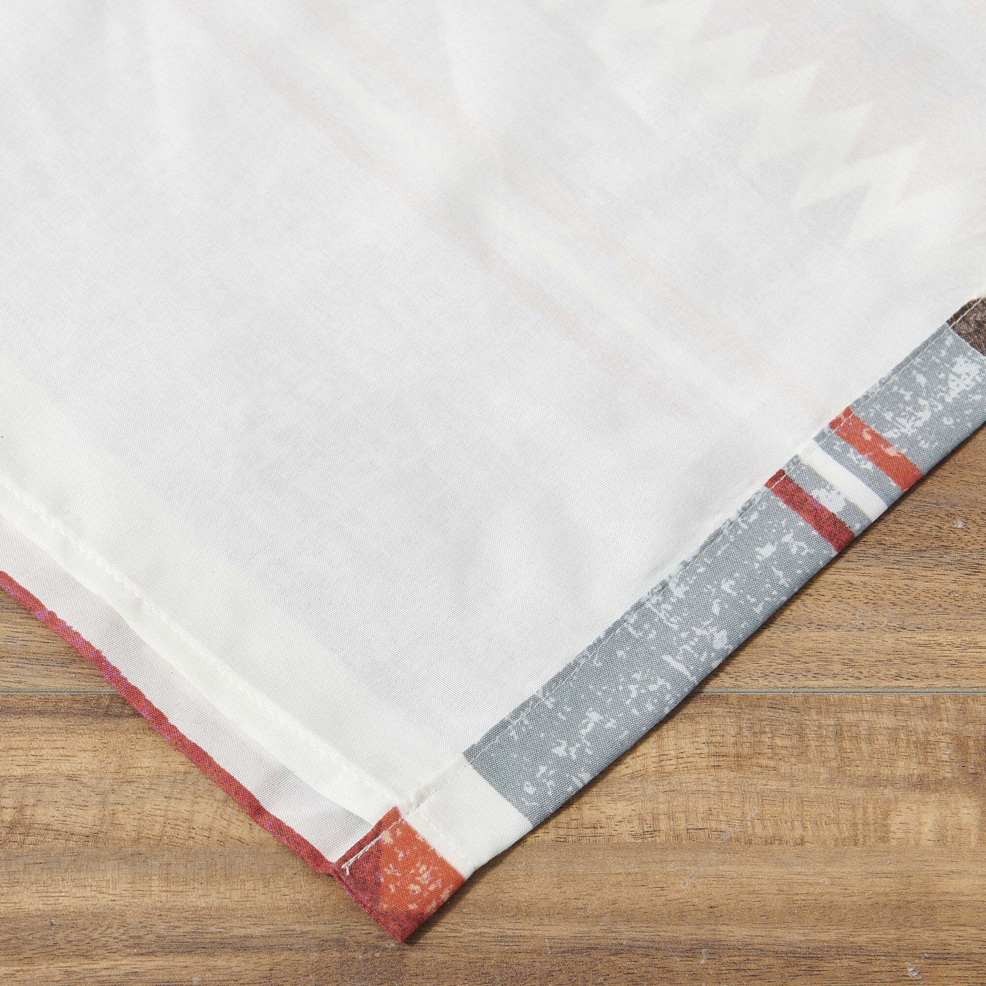 Kiva Window Curtain Panels, Set of 2, 84 inches, STONE, on-hover image number 1