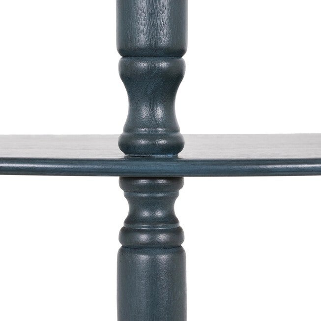 Demilune Antique Navy Console , , alternate image number null