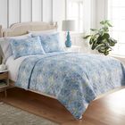 Seersucker Floral Design 6-in-1 Quilt Set, , alternate image number null