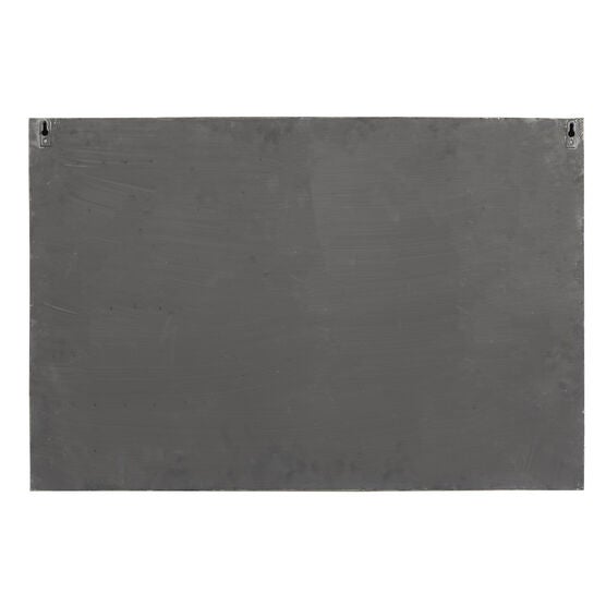 Grey Industrial Memo Board Metal Wall Décor, , alternate image number null