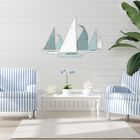 Metal Sailboats Wall Decor, , alternate image number null