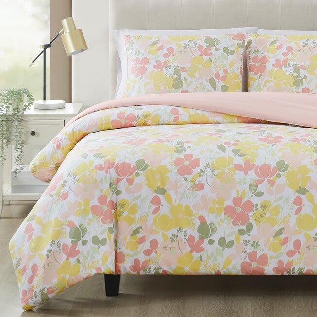 Garden Floral 3-Pc. Comforter Set, , on-hover image number 1