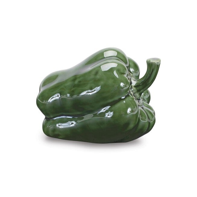 Ceramic Vegetable Decor (Set of 4), RED/GREEN/PURPLE, alternate image number 2