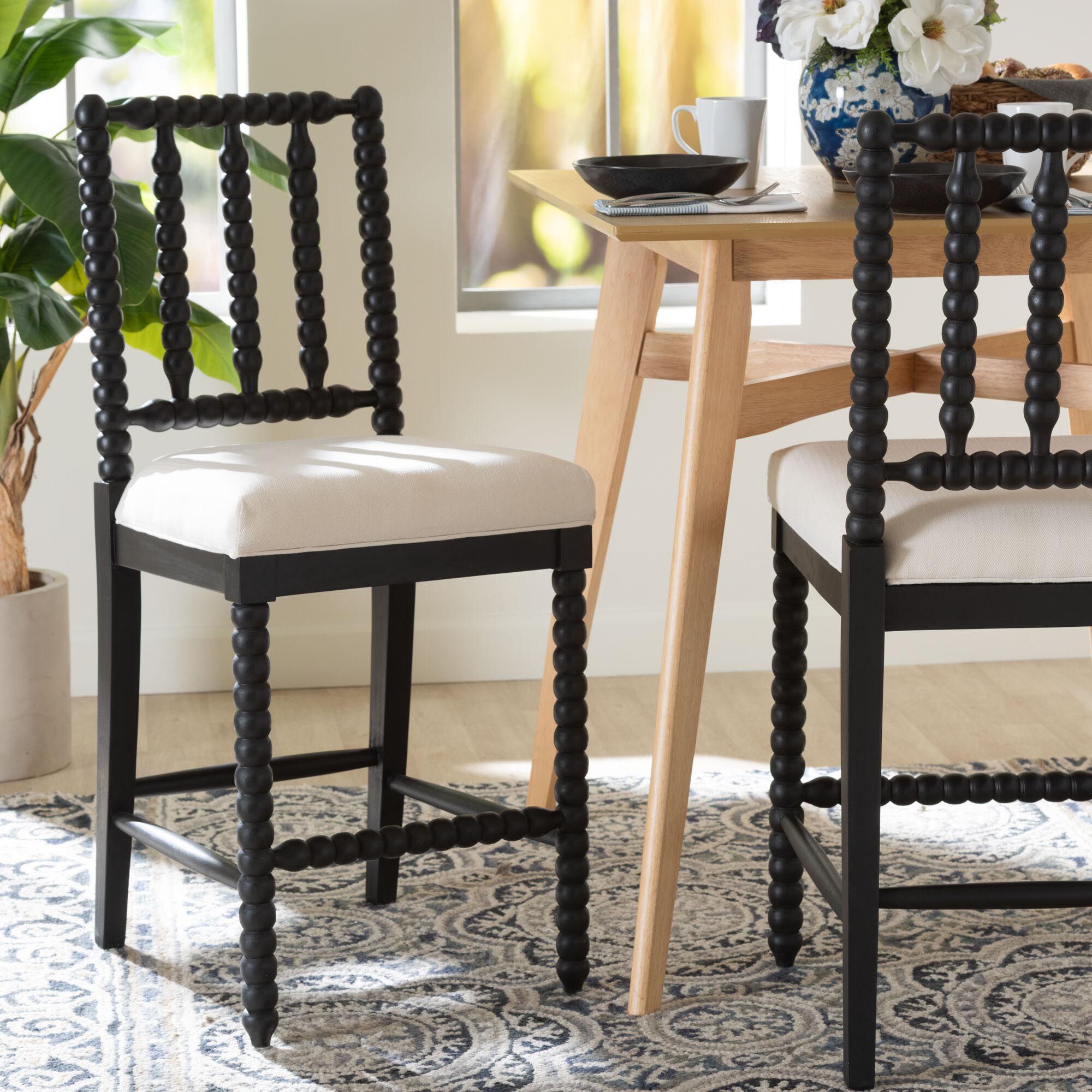 Deya Bobbin Counter Stool