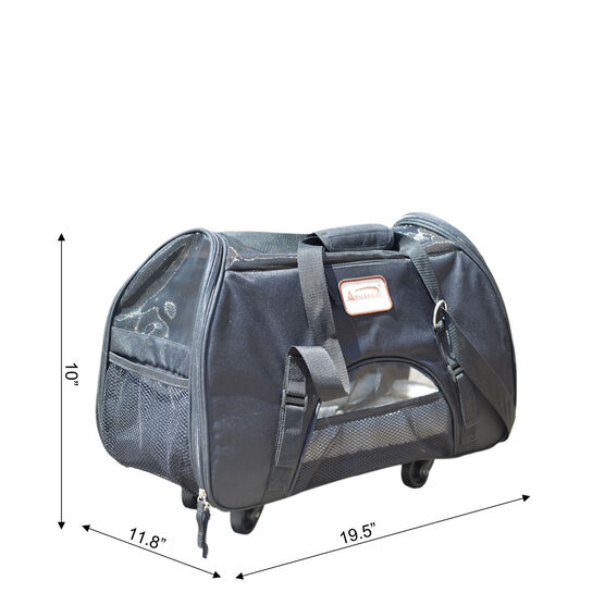 Pet Travel Carrier, Roll-Away Pet Dog Cat Carrier, , on-hover image number null