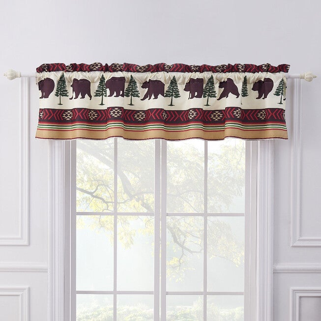 Yosemite Campfire Window Valance, , alternate image number null