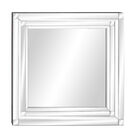 Clear Glam Wood Wall Mirror, , alternate image number null