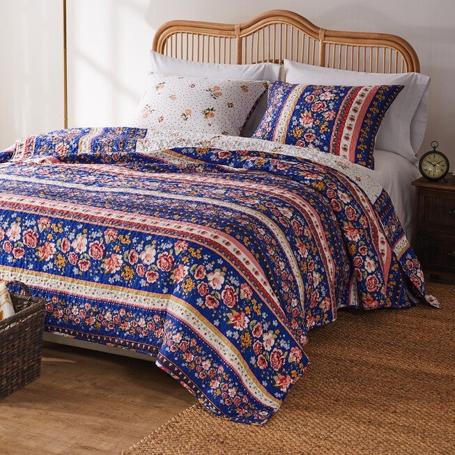 Marsha Quilt And Pillow Sham Set, , on-hover image number 1