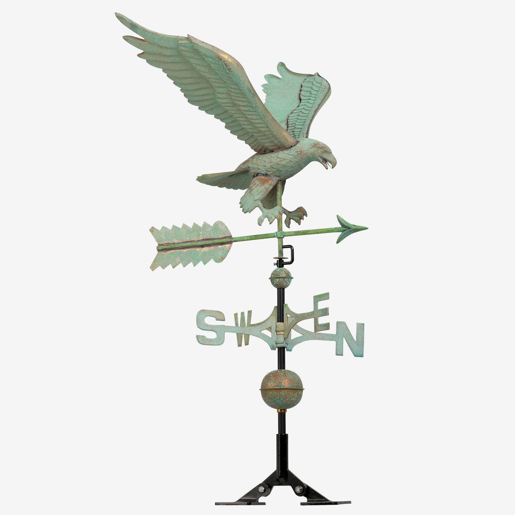 Whitehall 30" Eagle Weathervane Full-Bodied Copper Color Ships SAME Day & FREE 