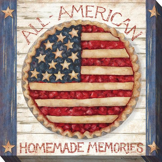 AMERICAN PIE OUTDOOR ART 24X24, MULTI, hi-res image number null