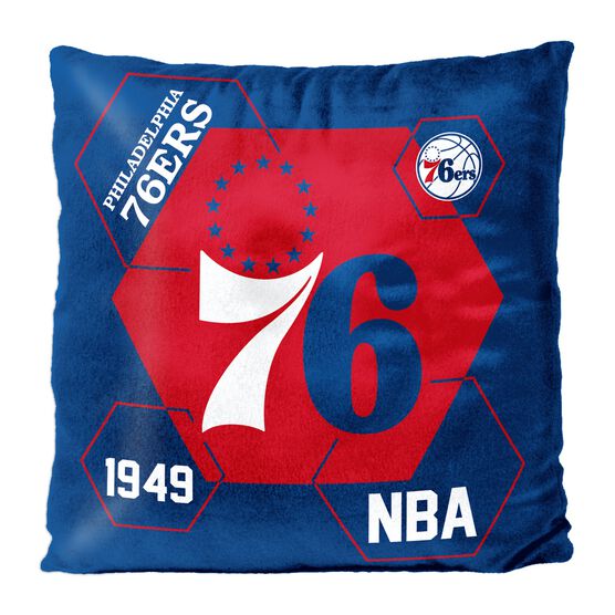76ers Velvet Reverse Pillow, MULTI, hi-res image number null