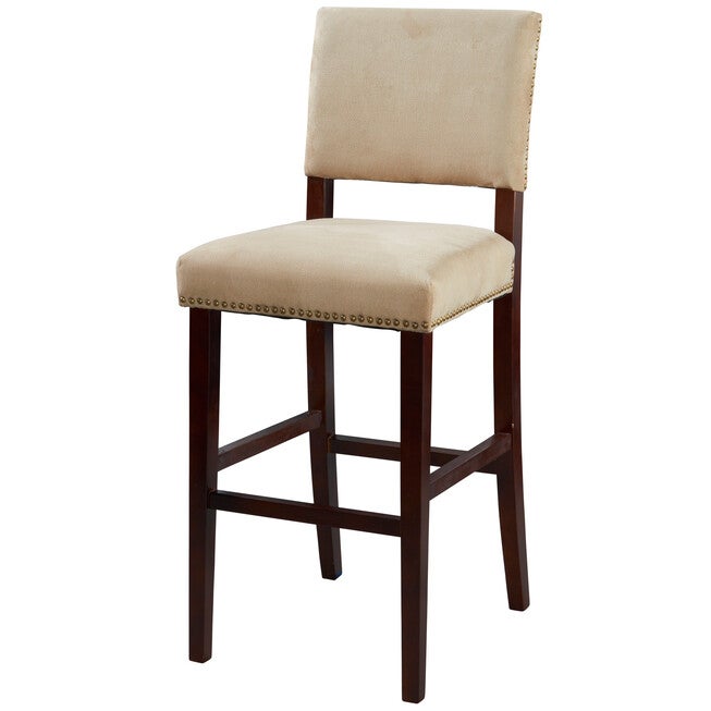 Corey Stool - Stone 22.1 inchesLx18.9 inchesWx45.1 inchesH, STONE BROWN, hi-res image number 0