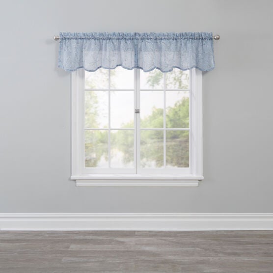 Willow Scalloped Valance, Willow Scalloped Valance,