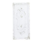 White Vintage Ornamental Fiberglass Wall Décor, WHITE, hi-res image number null
