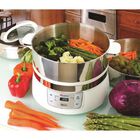 Euro Cuisine Stainless Steel Electric Food Steamer, , alternate image number null