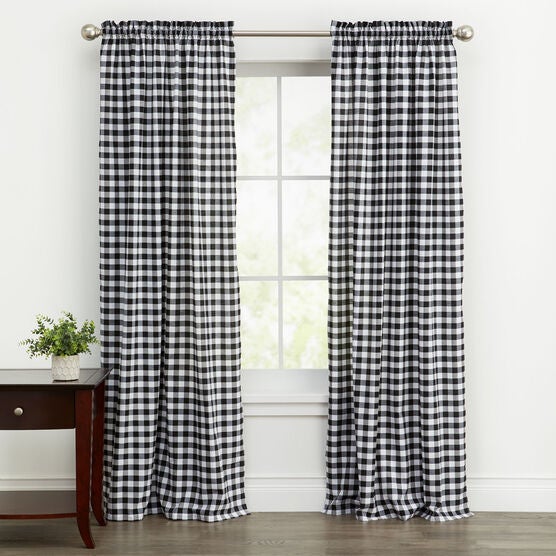 Buffalo Plaid Curtain, Buffalo Plaid Curtain,