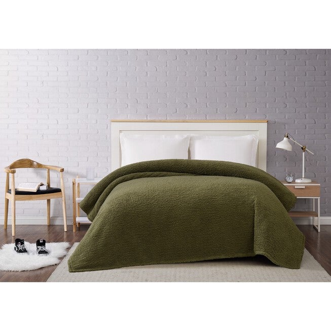 Marshmallow Sherpa Blanket, , alternate image number 2