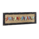 Multi Colored Wood Eclectic Birds Wall Decor, , alternate image number 3