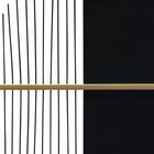 Black and Gold Metal Modern Centerpiece Wall Decor, , alternate image number null