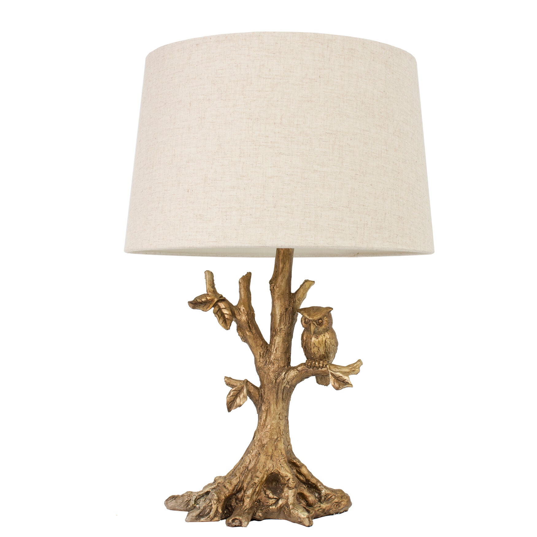 Gold owl lamp discount
