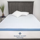 SensorPEDIC 3-Inch Elite Cooling Gel-Infused Memory Foam Mattress Topper, , alternate image number null