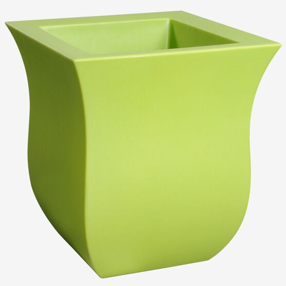 Valencia 16"Sq. Planter, GREEN, hi-res image number null