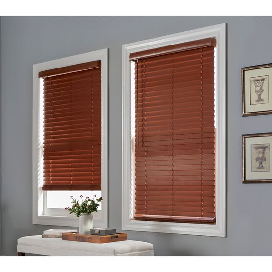 2" Faux Wood Cordless Blinds | Brylane Home
