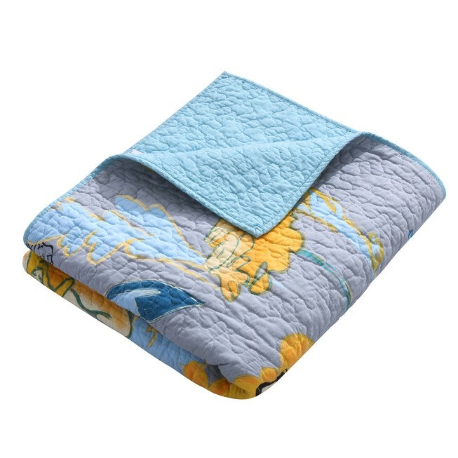 Watercolor Dream Quilted Throw Blanket, , alternate image number 4