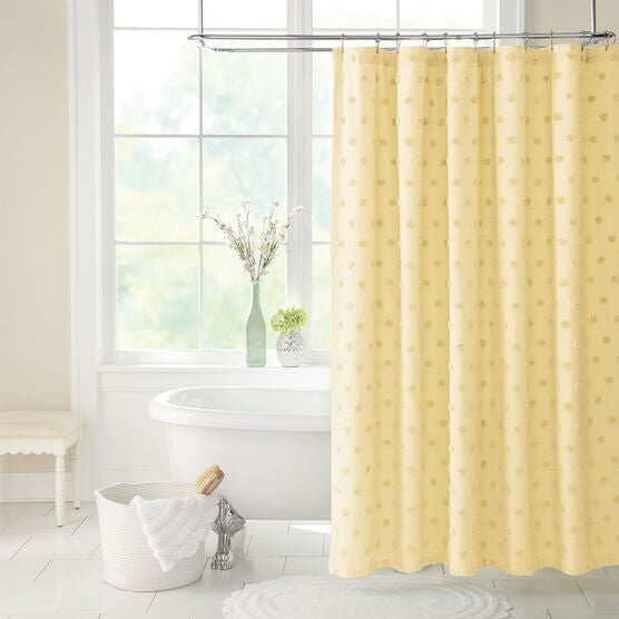 Chenille Shower Curtain Brylane Home