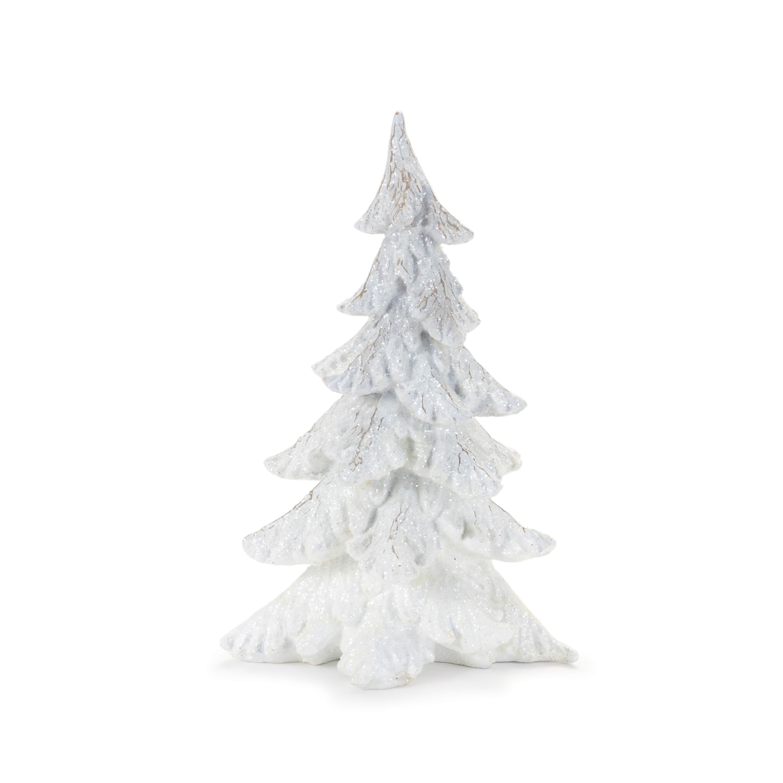 Glittered Pine Tree (Set of 3), WHITE, alternate image number 3