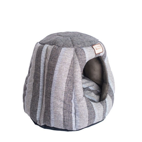Cat Cave Bed, Gray and Silver, , alternate image number null