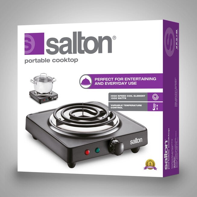 Portable Cooktop - Single Burner Black, , alternate image number null