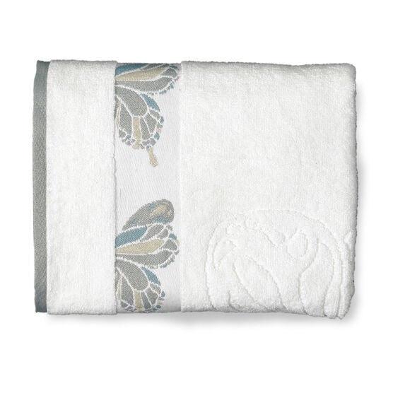 Butterfly Towel, WHITE, hi-res image number null
