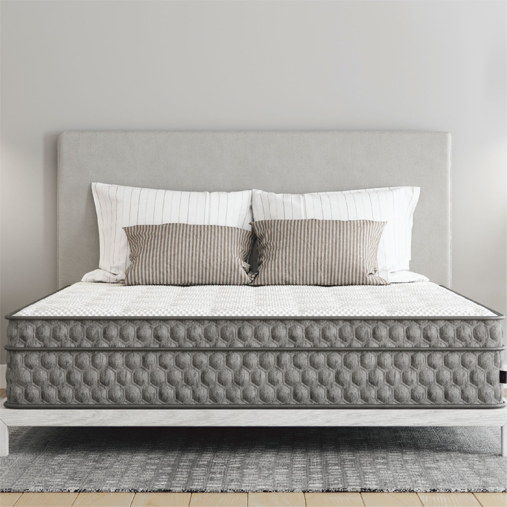 11 inches Gel Memory Foam Quilted Hybrid, Medium, Full Mattress, , alternate image number 2