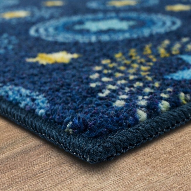 Holiday Stars Multi Kitchen Rug, , on-hover image number 1